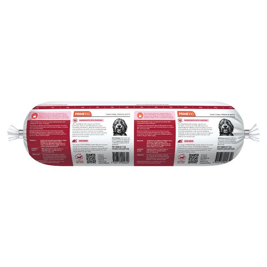 Prime100 SPD Beef & Carrot Fresh Roll Dog Food 2kg
