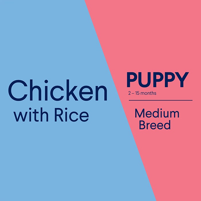 Advance Chicken & Rice Medium Breed Dry Puppy Food