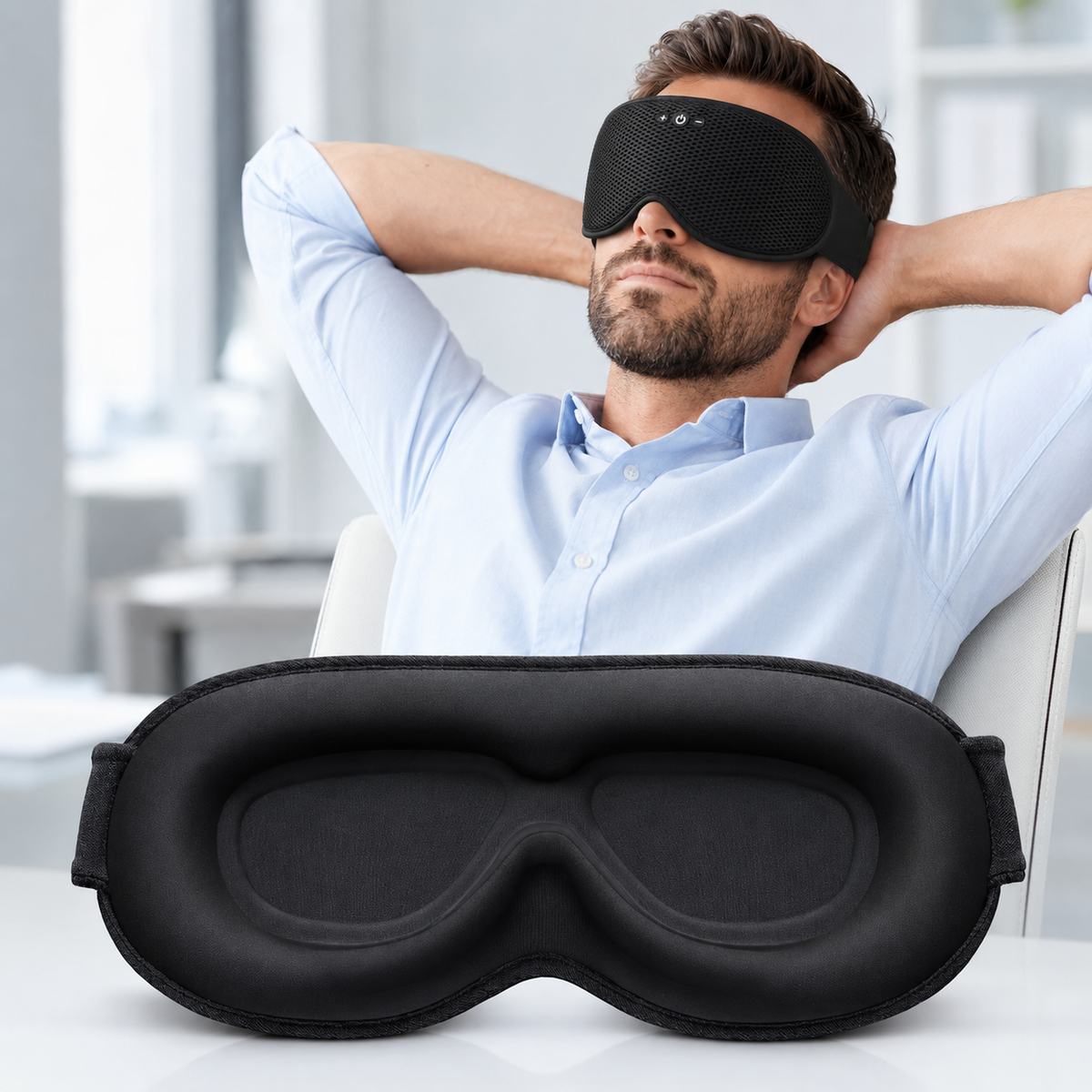 Sanosis Guardian - Premium Wireless Sleep Headphones with WaveShield