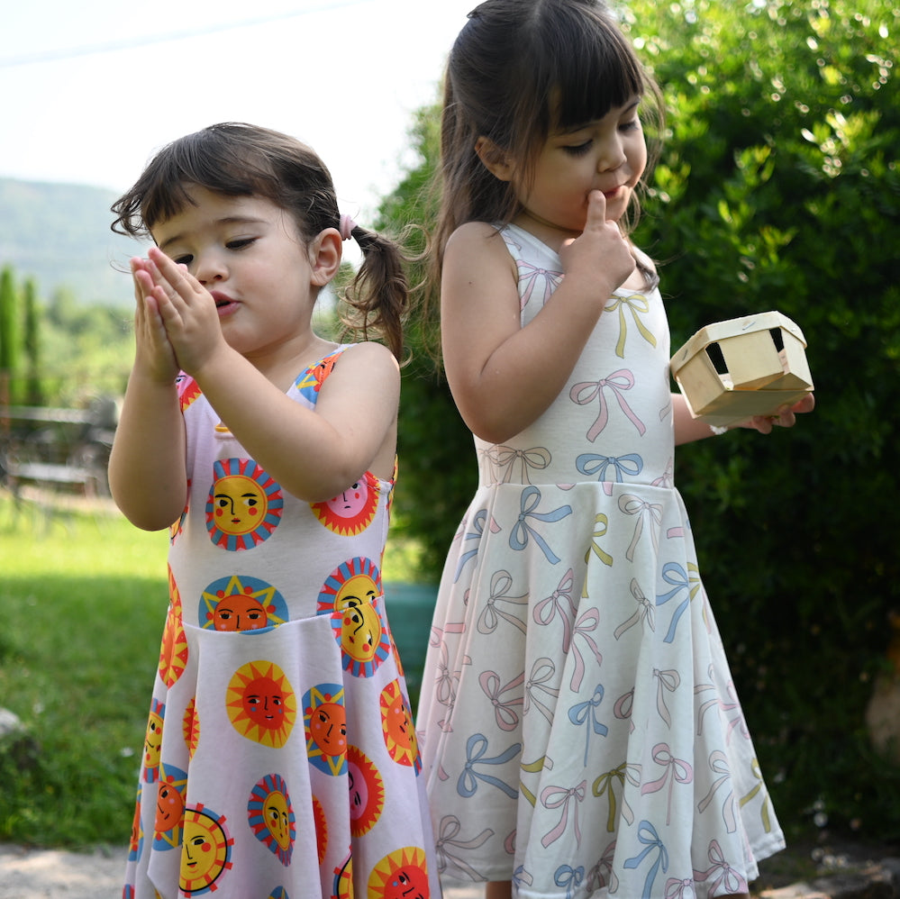Ribbon Bow Sun Dress