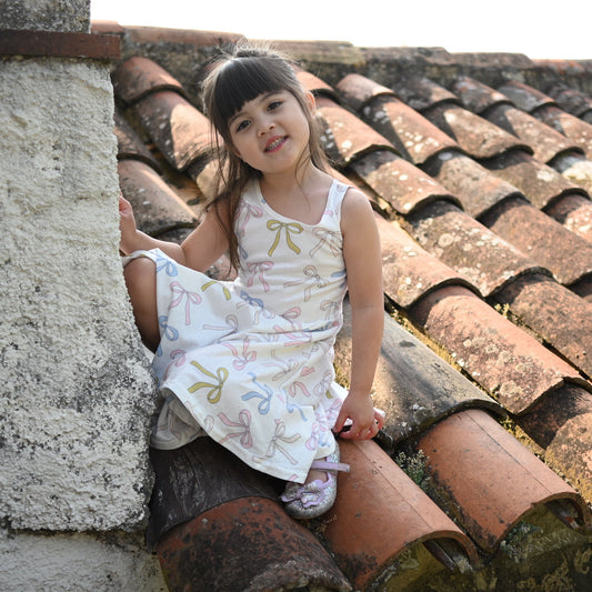 Ribbon Bow Sun Dress