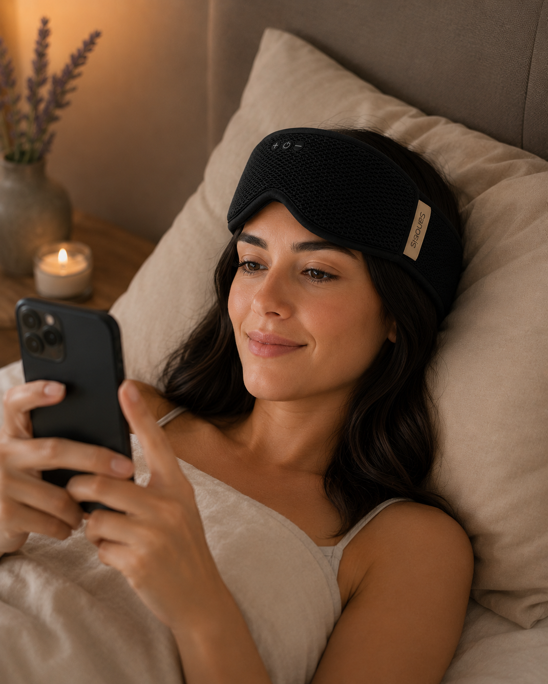 Sanosis Guardian - Premium Wireless Sleep Headphones with WaveShield