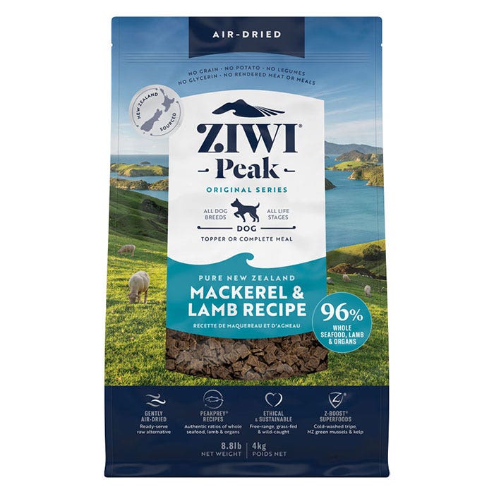 Ziwi Peak Mackerel & Lamb Air Dried Adult Dog Food