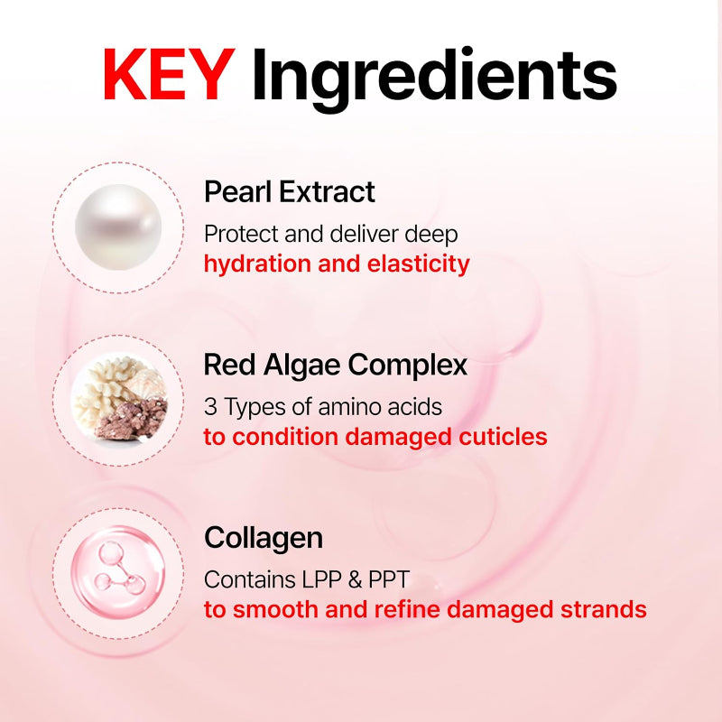 Growus Damage Therapy Shampoo EX 500ml – Korean Repair Care Shampoo for Dry & Damaged Hair