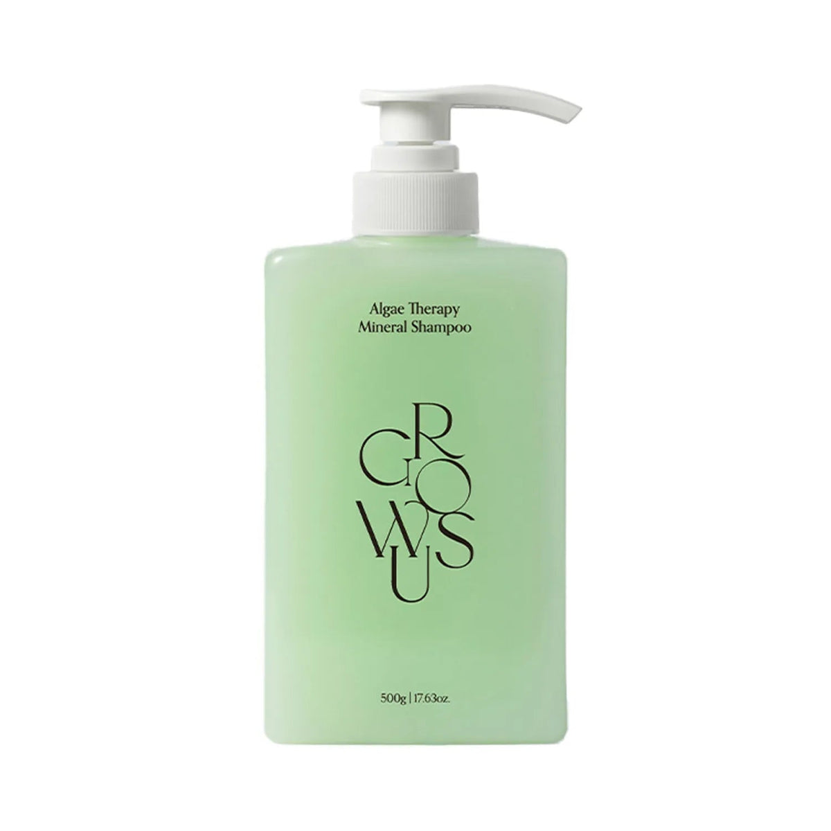 Growus Algae Therapy Mineral Shampoo 500ml – Refreshing Scalp Care Shampoo for Hydrated & Healthy-Looking Hair