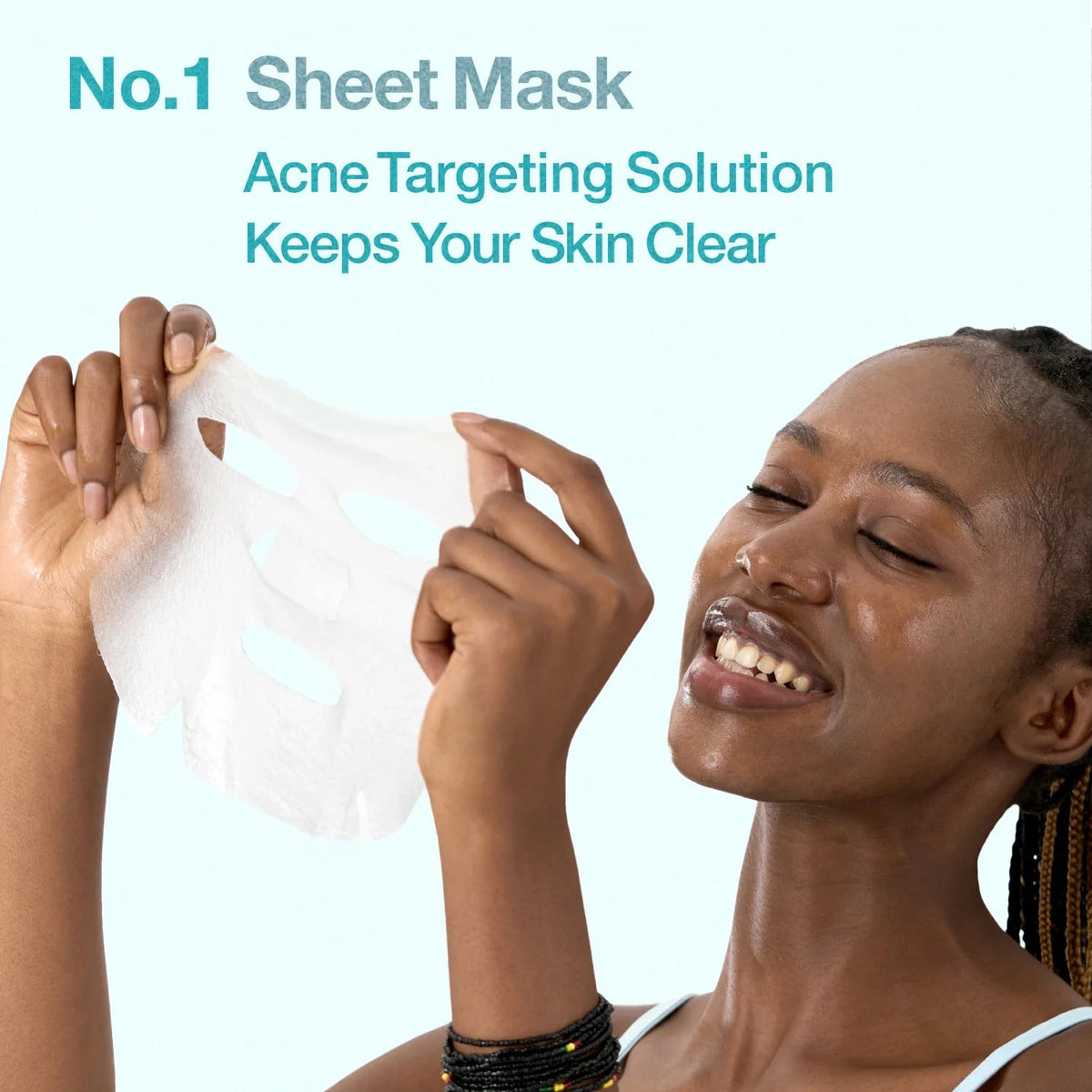 numbuzin Sheet Mask Mask Multipack (5 Sheets) - No.1 to No.5 Best Collection | Hydrating, Pores, Calming, Brightening & Anti-Aging Skin Care Set