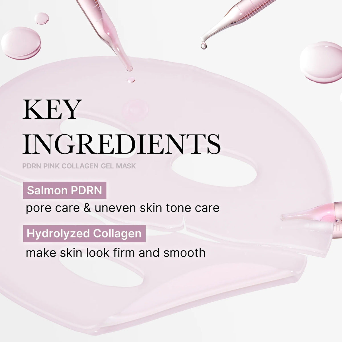 MEDICUBE PDRN Pink Collagen Gel Mask – Hydrating & Firming Sheet Mask