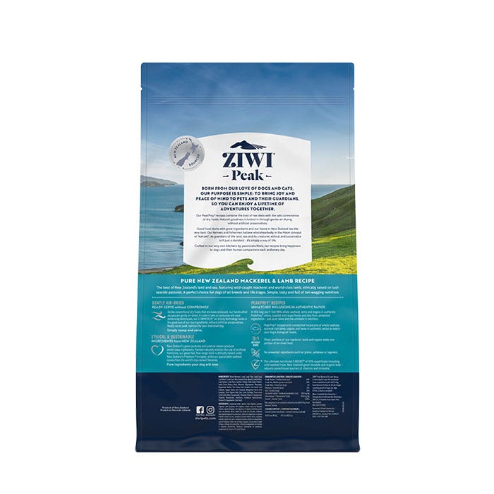 Ziwi Peak Mackerel & Lamb Air Dried Adult Dog Food