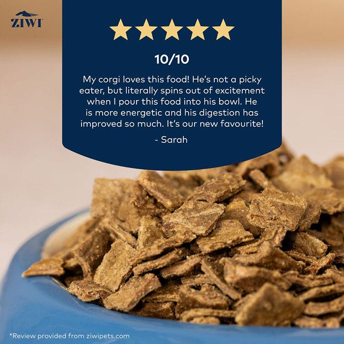 Ziwi Peak Mackerel & Lamb Air Dried Adult Dog Food