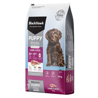 Black Hawk Lamb & Rice Medium Breed Dry Puppy Food