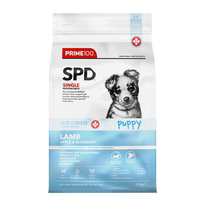 Prime100 SPD Lamb Apple & Blueberry Air Dried Puppy Food
