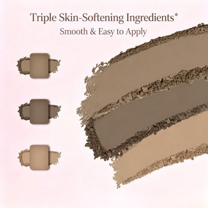 FLORTTE Three-Color Eyebrow Powder No Worries Series