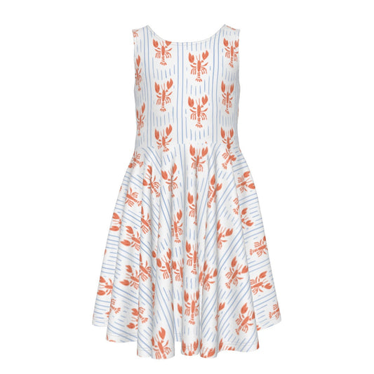 Swimming Lobster Sun Dress