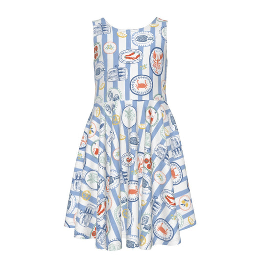 Mediterranean Banquet Sun Dress