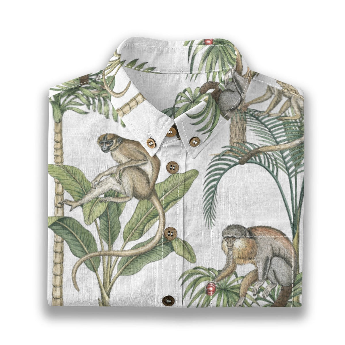 Monkey Shirt in White