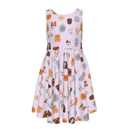Parisian Puppy Sun Dress