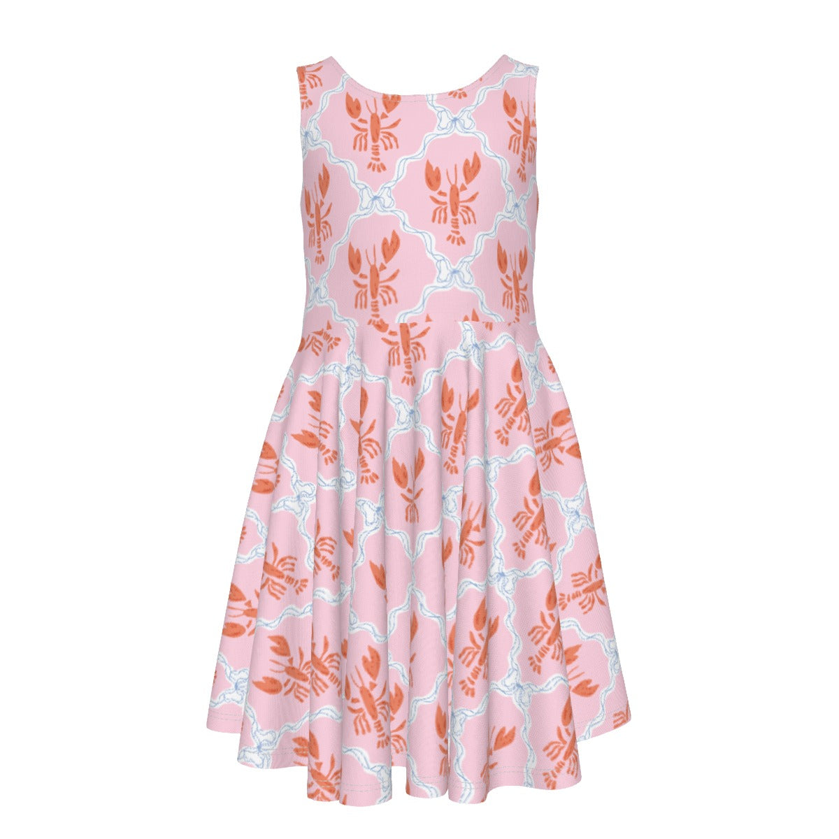 Pink Lobster Sun Dress