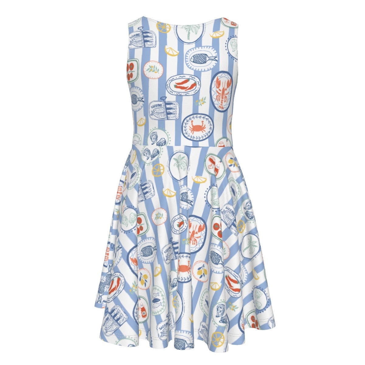 Mediterranean Banquet Sun Dress