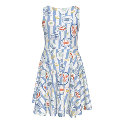 Mediterranean Banquet Sun Dress