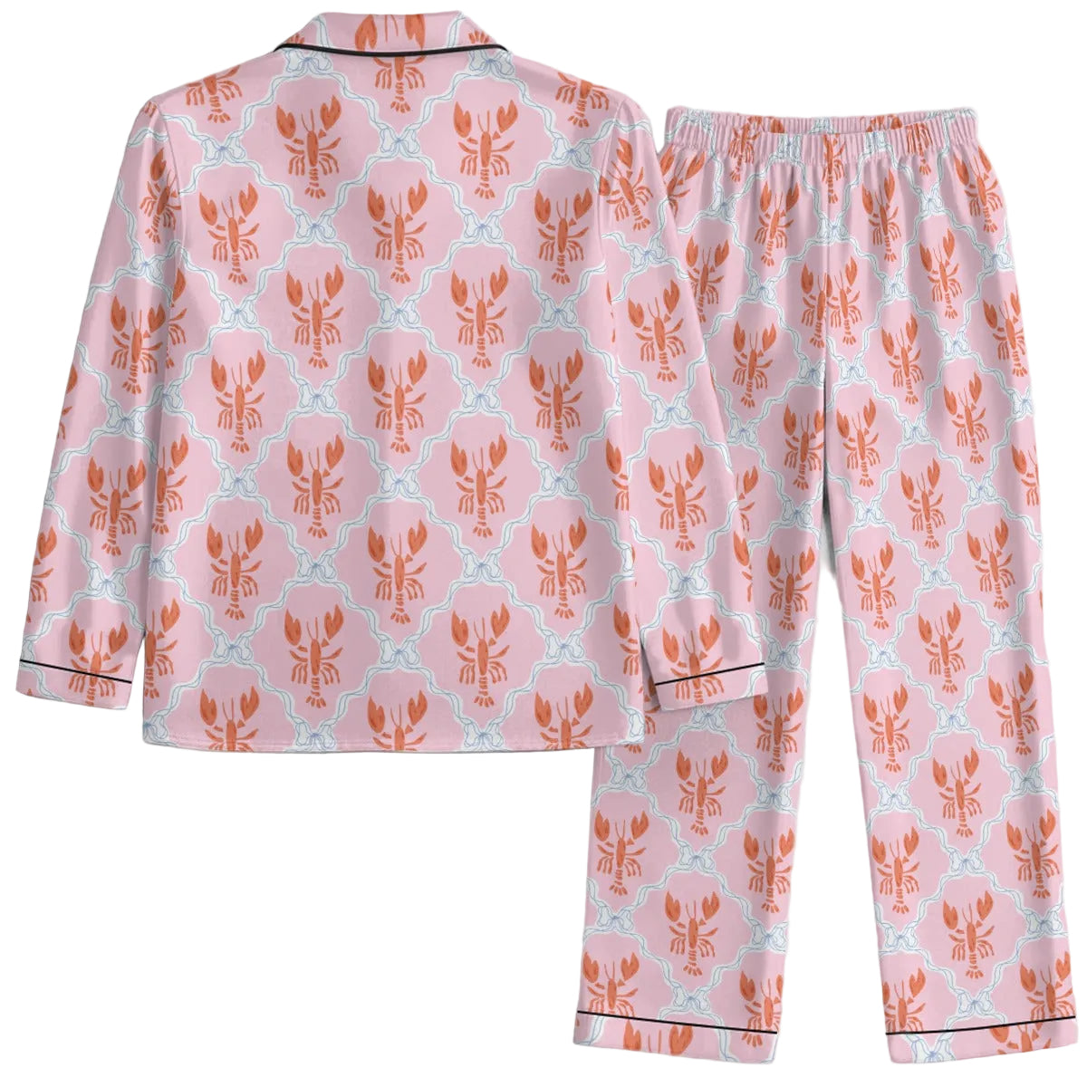 Pink Lobster Womens Pyjamas