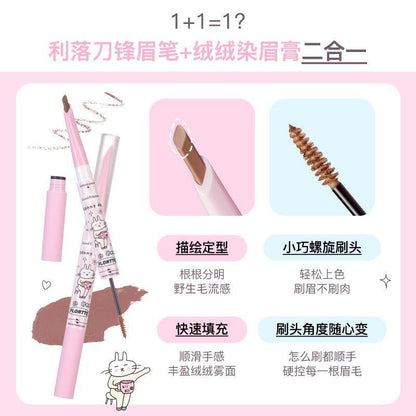 FLORTTE Good Friend Dual-Ended Eyebrow Mascara