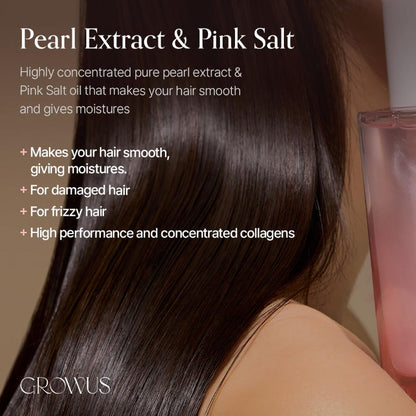 Growus Damage Therapy Hair Oil 65ml – Nourishing Korean Hair Oil for Smooth &amp; Healthy-Looking Hair
