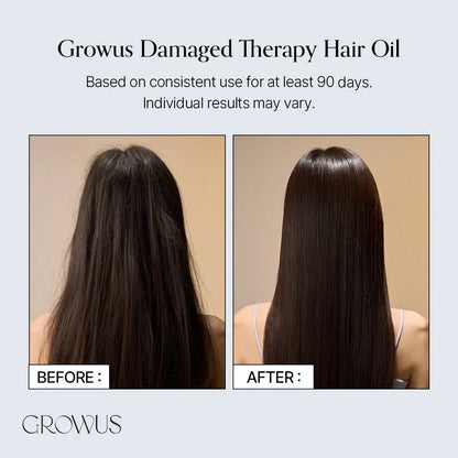 Growus Damage Therapy Hair Oil 65ml – Nourishing Korean Hair Oil for Smooth &amp; Healthy-Looking Hair