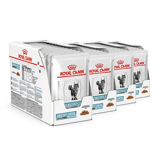 Diet Sensitivity Control Cat Wet Food Pouch 85g x 48