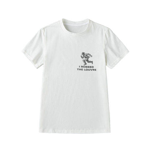 I Robbed The Louvre Chest Icon T-shirt