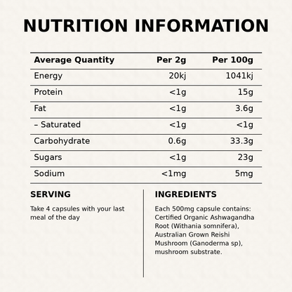 Relax Whole Food Supplement