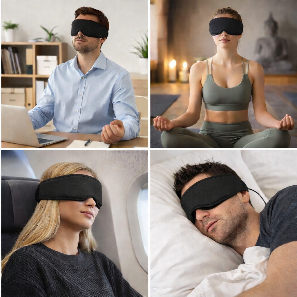 Sanosis Guardian - Premium Wireless Sleep Headphones with WaveShield