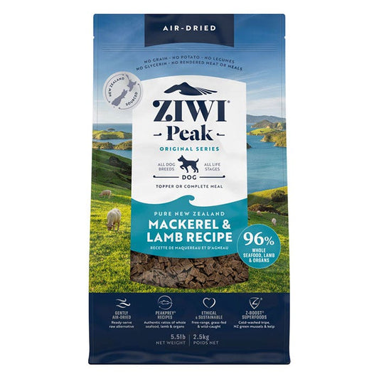 Ziwi Peak Mackerel & Lamb Air Dried Adult Dog Food