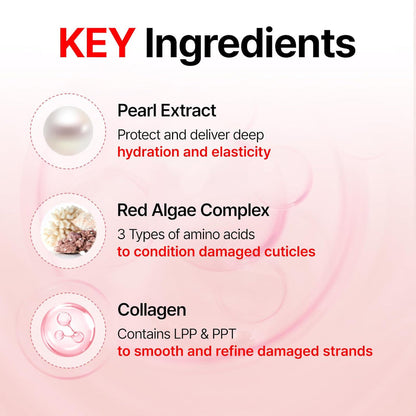 Growus Damage Therapy Shampoo EX 500ml – Korean Repair Care Shampoo for Dry &amp; Damaged Hair