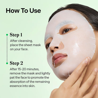Torriden Mask Sheet Set: 4pc Balanceful Cica Soothing + 1pc Dive-In Low Molecular Hyaluronic Acid Hydrating Mask