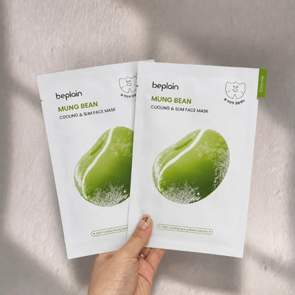 Beplain Mung Bean Cooling and Slim Face Mask
